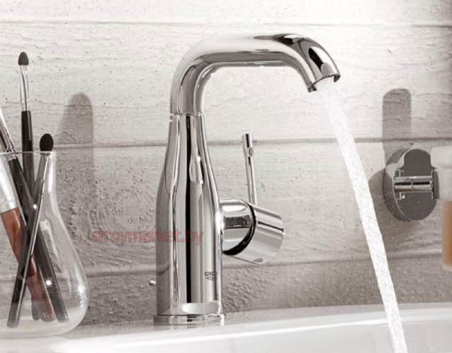 Смеситель для умывальника GROHE Essence 24173001 с донным клапаном фото-4