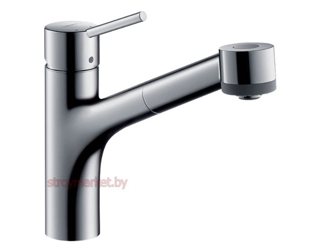 Cмеситель для кухни HANSGROHE Talis S 32841000 с вытягивающейся лейкой - фото1 Cмеситель для кухни HANSGROHE Talis S 32841000 с вытягивающейся лейкой - фото1