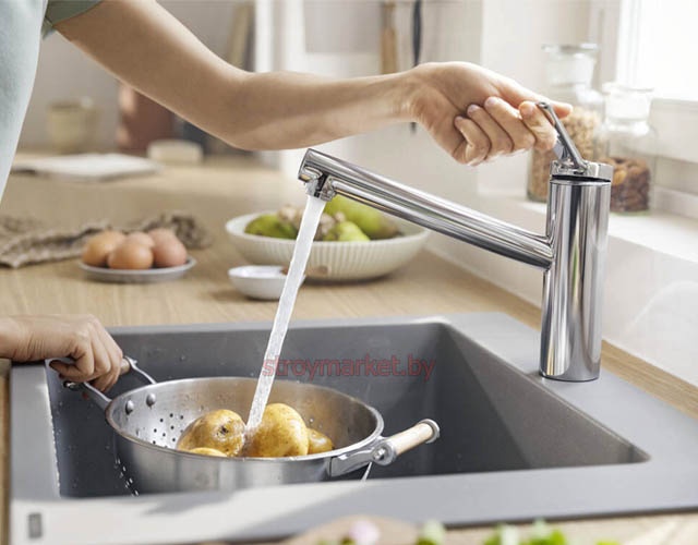 Смеситель для кухни HANSGROHE Zesis M33 150 1jet 74802000 фото-5