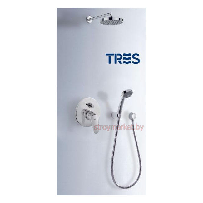 Душевая система TRES Tres-Pol 07488007