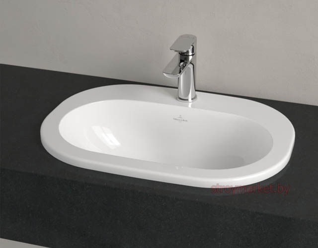 Умывальник на столешницу VILLEROY&BOCH O.Novo 41615601 56x40 фото-4