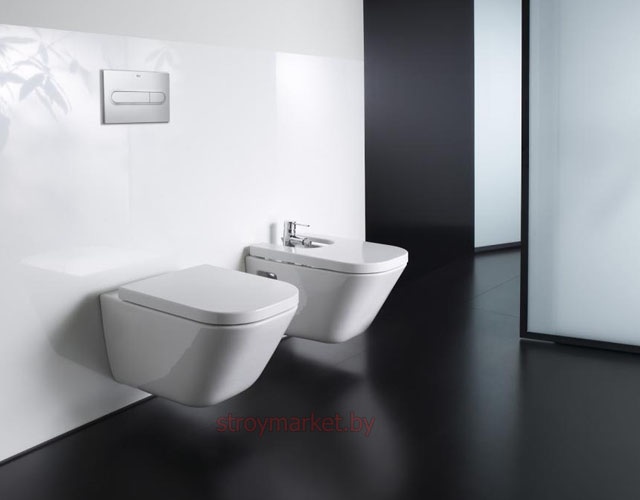 Унитаз подвесной ROCA Gap Clean Rim без ободка 34647L000 с сиденьем 80147200B фото-4