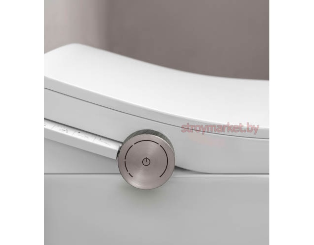 Унитаз подвесной ROCA Ona In-Wash Rimless 803150S01 с сиденьем с функциями мытья и сушки фото-4