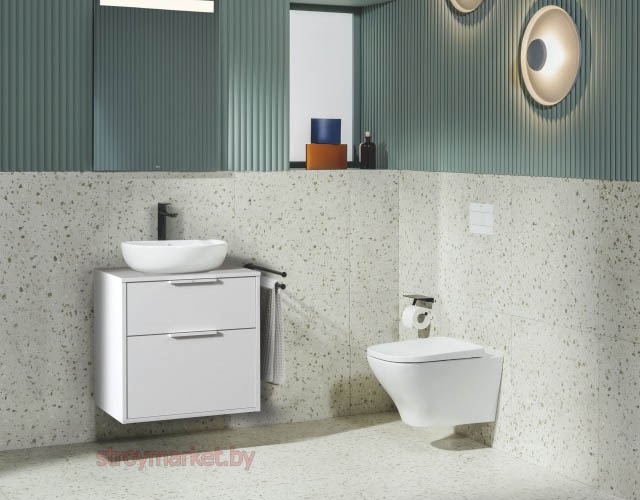 Унитаз подвесной ROCA Optica Rimless Vortex 346V13000 без ободка фото-5 Унитаз подвесной ROCA Optica Rimless Vortex 346V13000 без ободка фото-5