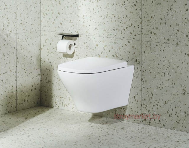 Унитаз подвесной ROCA Optica Rimless Vortex 346V13000 без ободка фото-4 Унитаз подвесной ROCA Optica Rimless Vortex 346V13000 без ободка фото-4