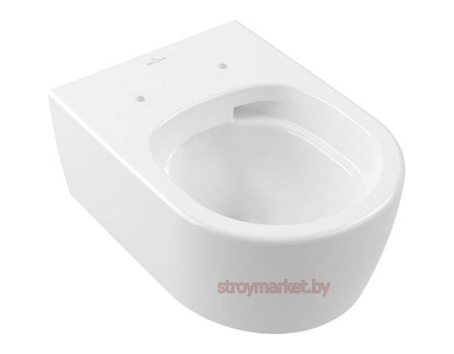 Унитаз подвесной VILLEROY&BOCH Skyla 5656CL01 без ободка с системой TwistFlush и сиденьем в комплекте фото-3 Унитаз подвесной VILLEROY&BOCH Skyla 5656CL01 без ободка с системой TwistFlush и сиденьем в комплекте фото-3