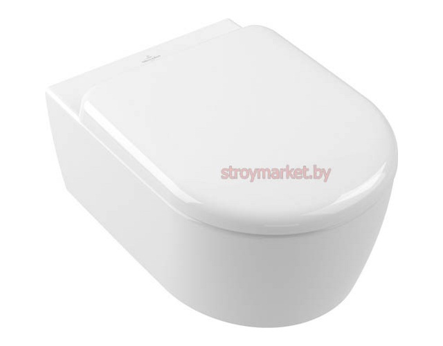 Унитаз подвесной VILLEROY&BOCH Skyla 5656CL01 без ободка с системой TwistFlush и сиденьем в комплекте Унитаз подвесной VILLEROY&BOCH Skyla 5656CL01 без ободка с системой TwistFlush и сиденьем в комплекте