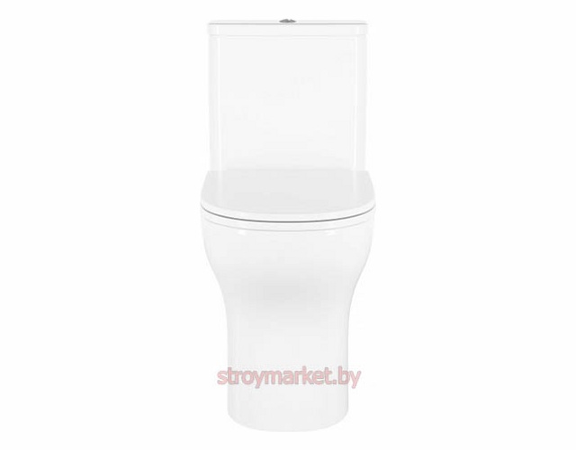 Унитаз напольный безободковый VITRA M50 VortexFlush 9889B003-7200 с пневмокрышкой фото-3