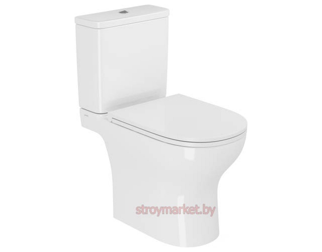 Унитаз напольный безободковый VITRA M50 VortexFlush 9889B003-7200 с пневмокрышкой - фото1
