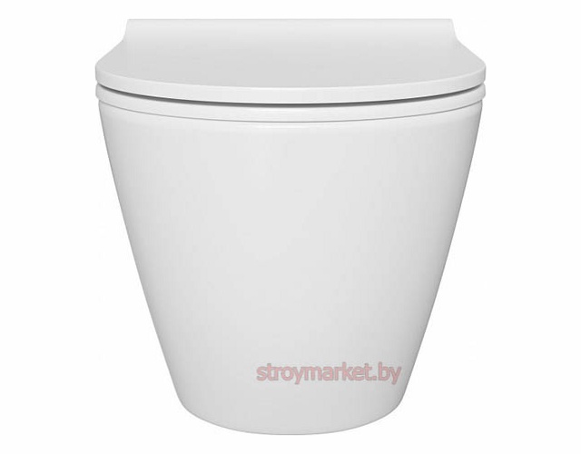 Унитаз подвесной VITRA Sanibelle SmoothFlush без ободка 7551B003-0075 в комплекте с сиденьем микролифт фото-3