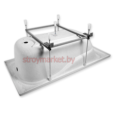 Ванна акриловая прямоугольная ARTEL PLAST Варвара 180х80 (180*80)